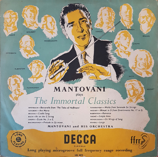 Mantovani And His Orchestra - Mantovani Plays The Immortal Classics