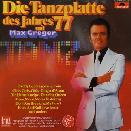Max Greger – Die Tanzplatte Des Jahres' 77 Mit Max Greger