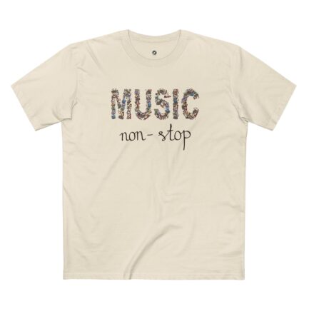 Music non-stop t-shirt