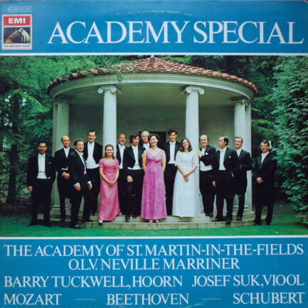 Wolfgang Amadeus Mozart - Ludwig van Beethoven - Franz Schubert, Academy Of St. Martin-in-the-Fields, The O.L.V. Sir Neville Marriner, Barry Tuckwell, Josef Suk-0