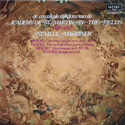 Academy Of St. Martin-in-the-Fields, The Director Sir Neville Marriner-0