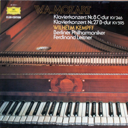 Wolfgang Amadeus Mozart, Wilhelm Kempff, Berliner Philharmoniker, Ferdinand Leitner-0