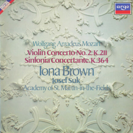 Wolfgang Amadeus Mozart, Iona Brown, Josef Suk, Academy Of St. Martin-in-the-Fields, The-0